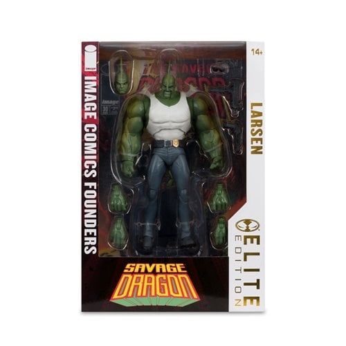 Dragon Savage Dragon Image Comics Founders Series McFarlane Elite Edition 7-Inch Deluxe Action Figure