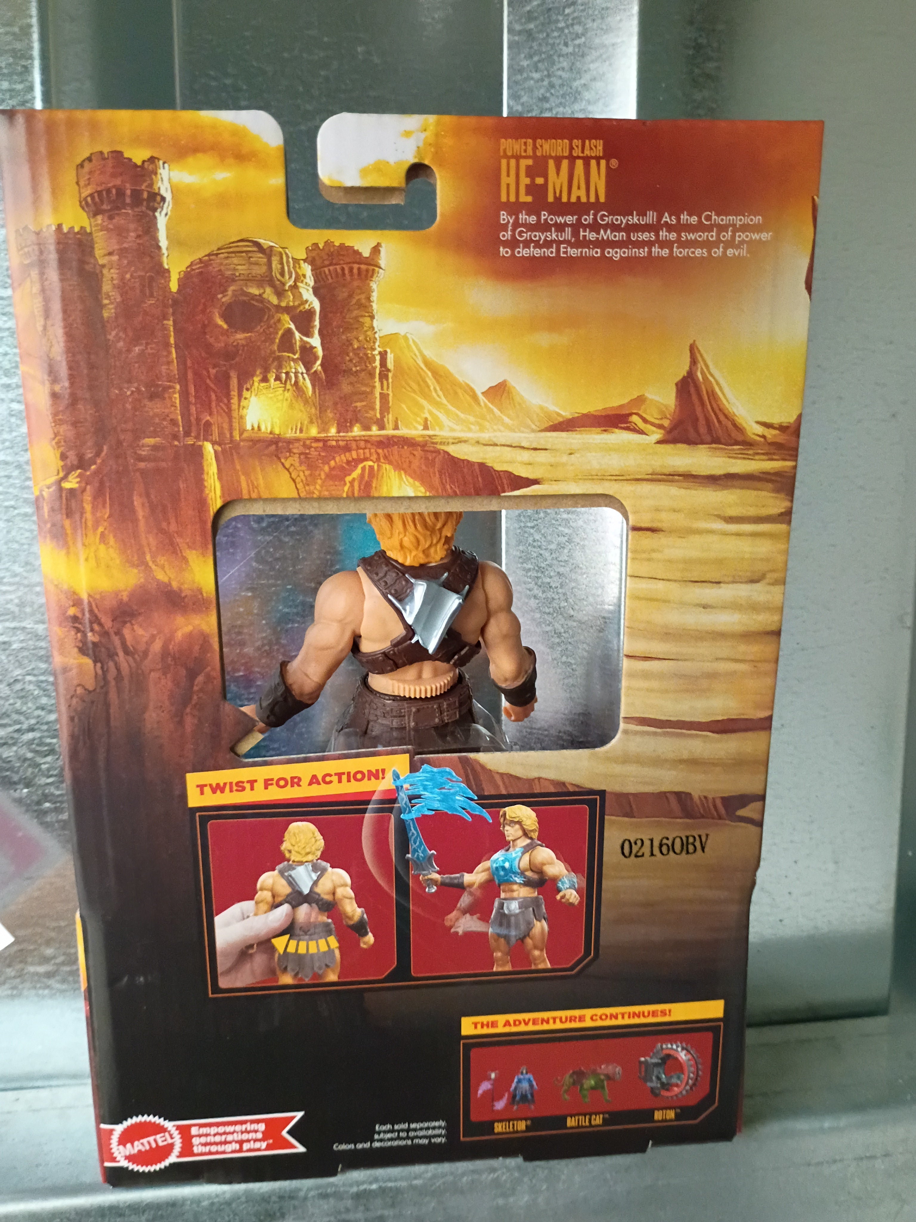 MOTU Power Sword Slash He-Man