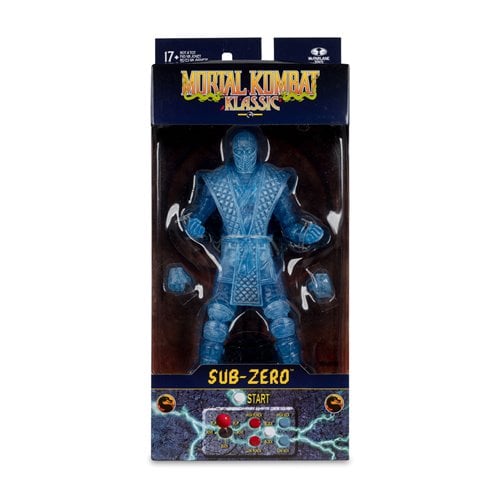 Mortal Kombat Klassic Wave 5 Sub-Zero Ice Clone 7-Inch Scale Action Figure