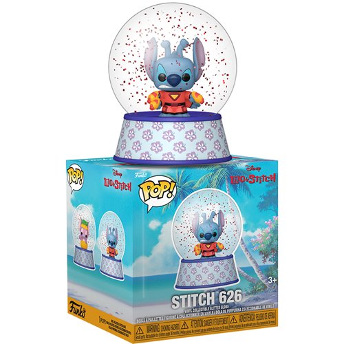 Lilo & Stitch Mini Glitter Globe