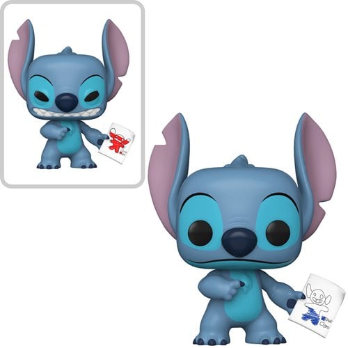 Lilo & Stitch Stitch with Mood Chart Funko Pop! Vinyl Figure #1744