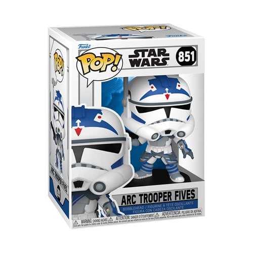 Star Wars The Clone Wars ARC Trooper Fives Funko Pop! Vinyl Figure #851