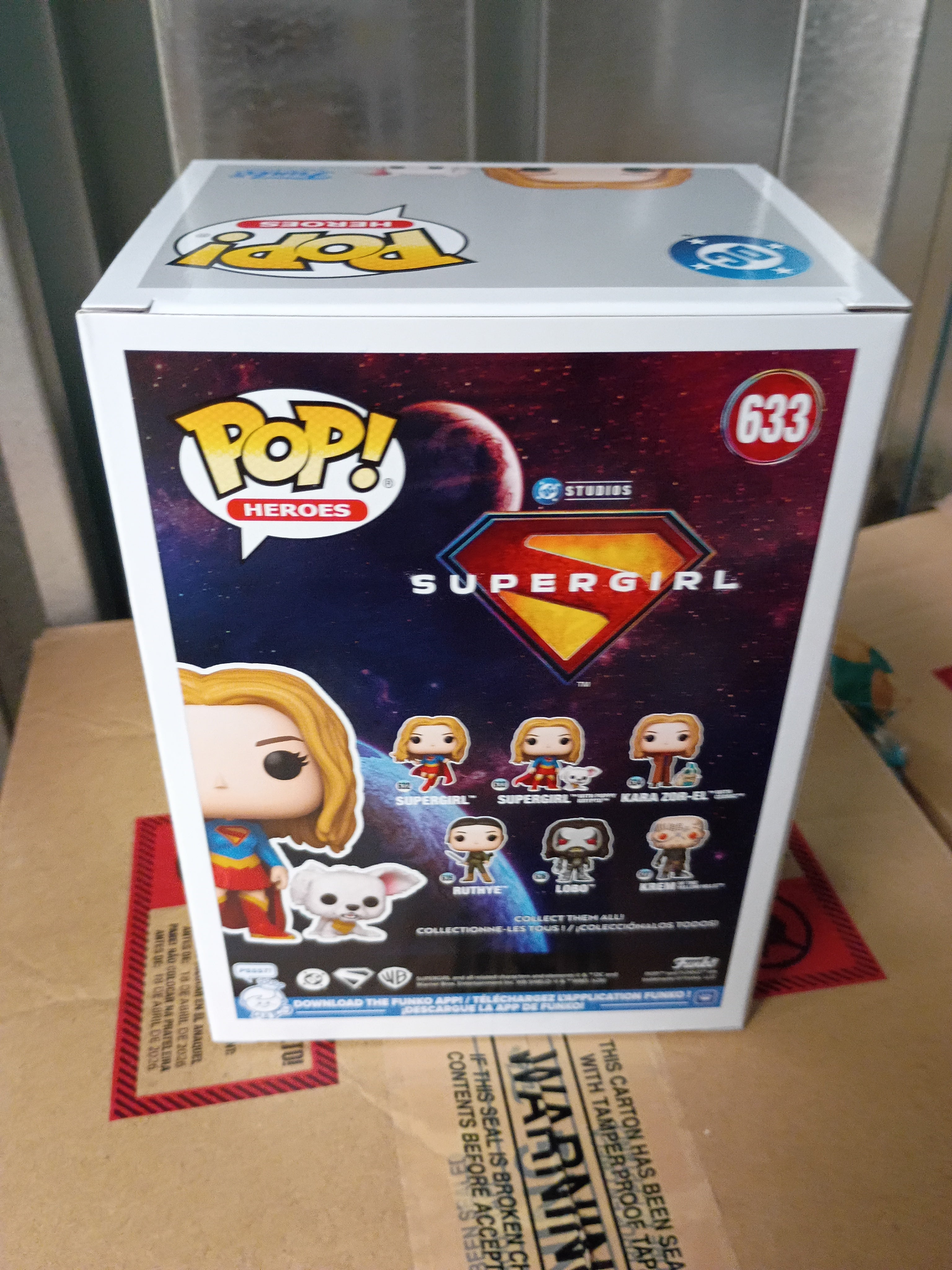 Supergirl (2026) Supergirl with Puppy Krypto Funko Pop! Vinyl Figure and Buddy #633