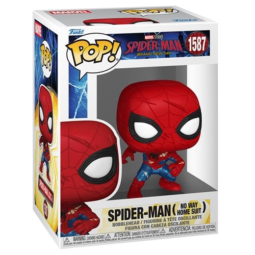 Spider-Man: Brand New Day Spider-Man (No Way Home Suit) Funko Pop! Vinyl Figure #1587