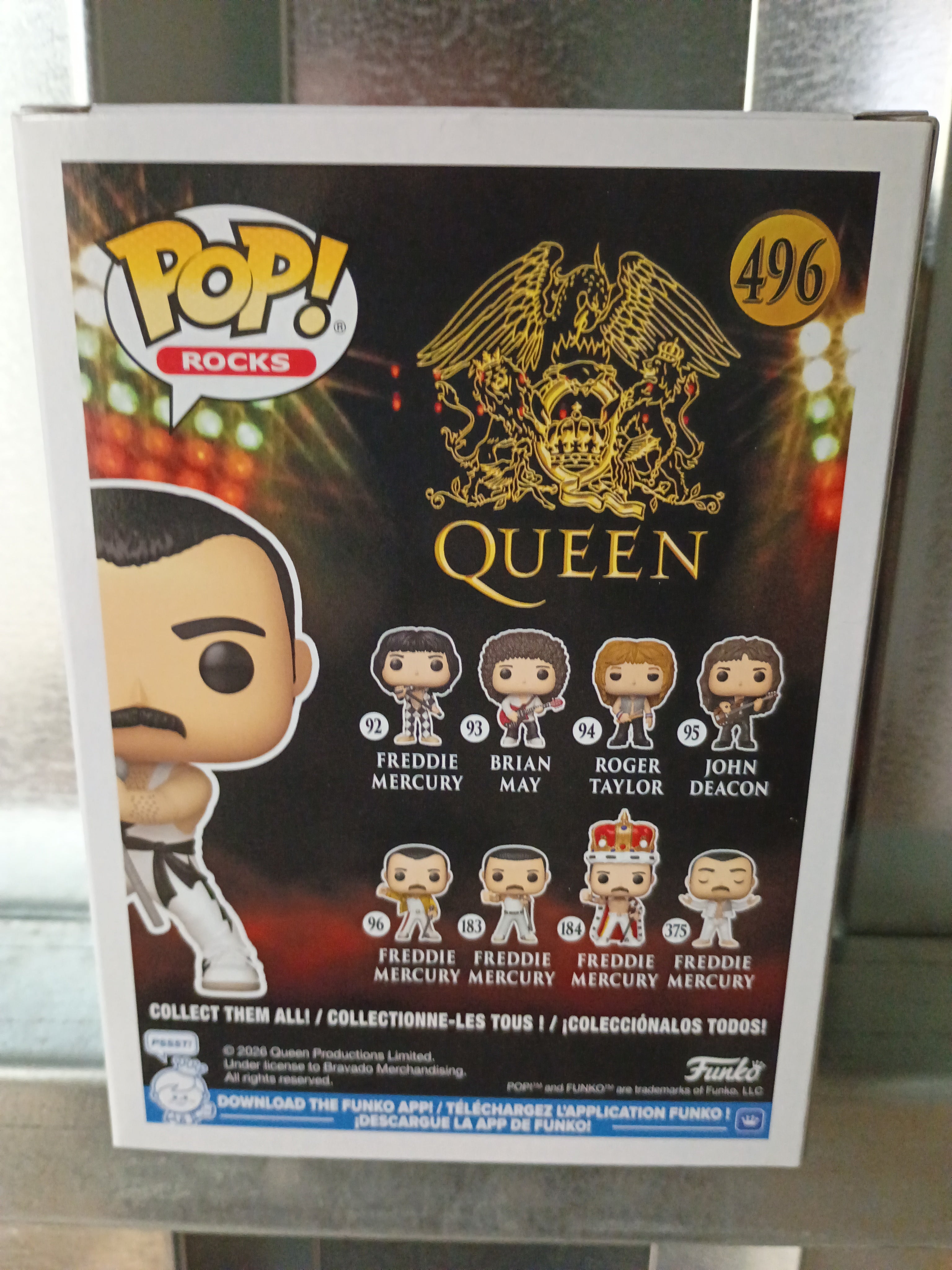 Freddie Mercury White Singlet Collectible Vinyl Figure