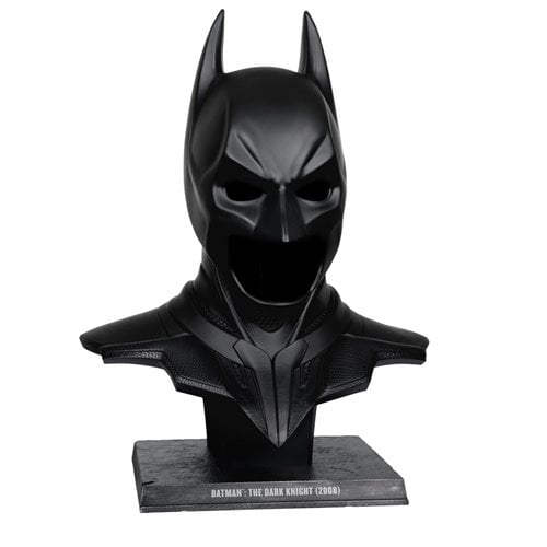 DC Direct The Dark Knight 2008 Batman 1:1 Scale Cowl Replica