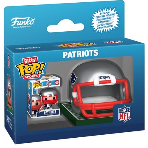 NFL AFC Patriots Funko Bitty Pop! Helmet