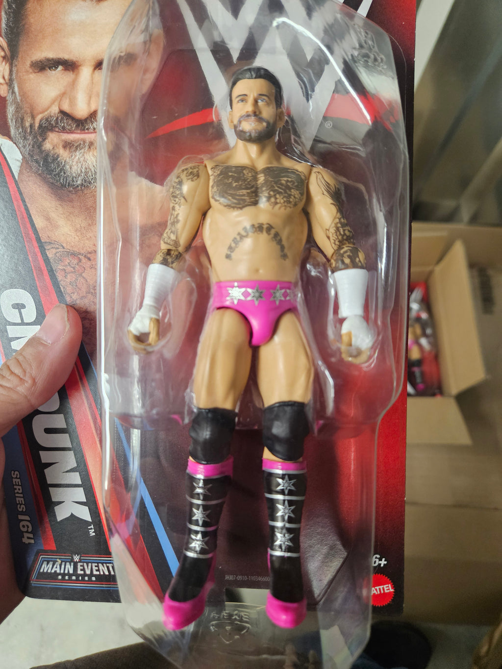 WWE Main Event Series 164 CM Punk Action Figure