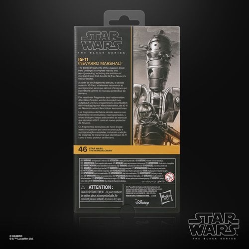 Star Wars The Black Series IG-11 (Nevarro Marshal) 6-Inch Action Figure