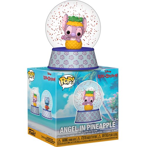 Lilo & Stitch Mini Glitter Globe