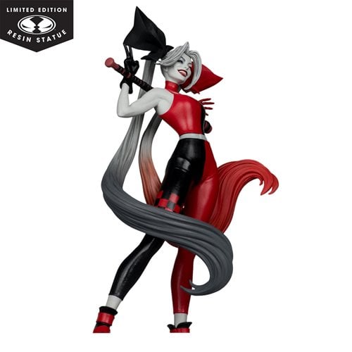 DC Direct Harley Quinn by Alex Garner Harley Quinn: Red, White, and Black 1:10 Scale Resin Statue