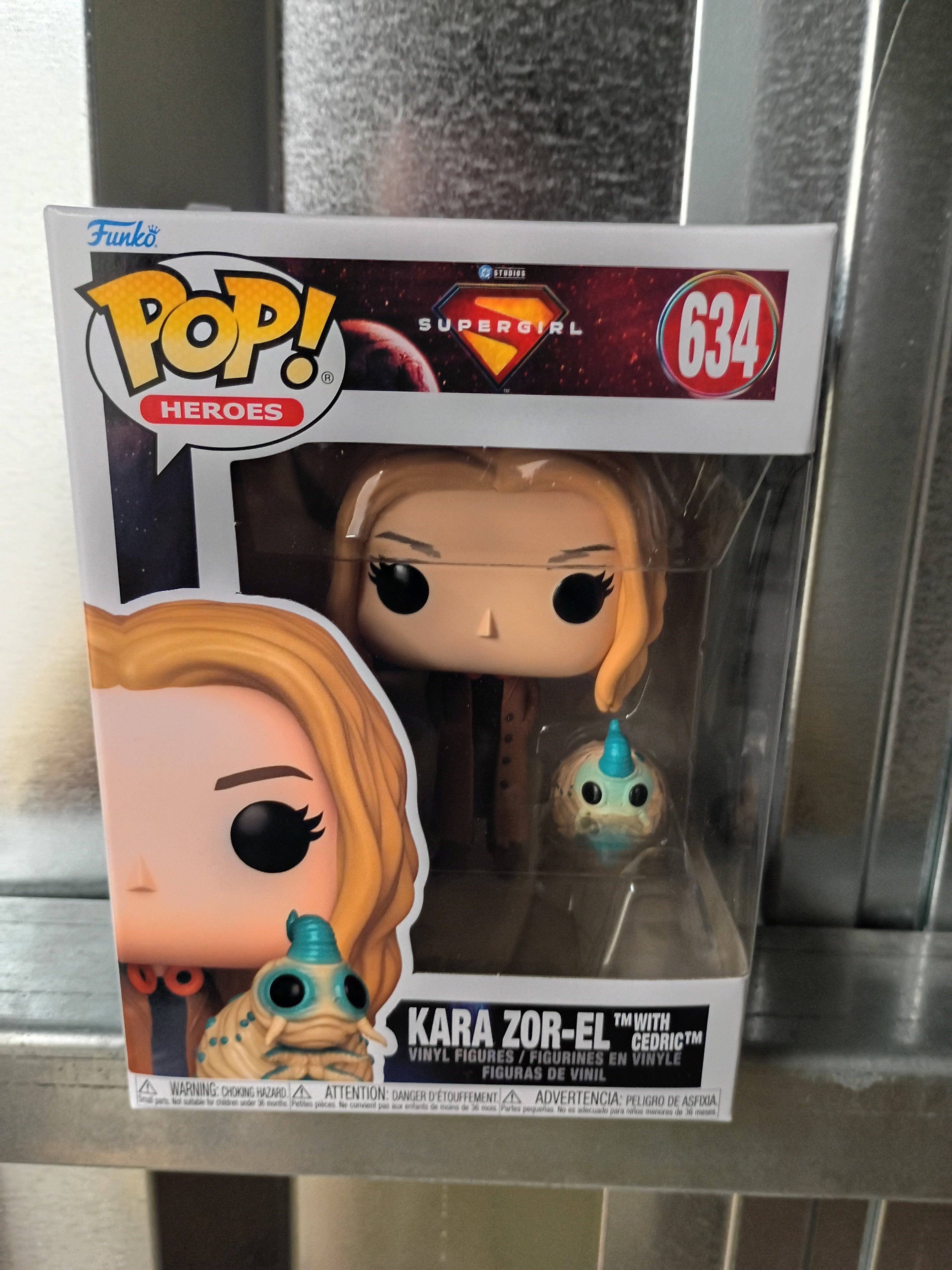 Supergirl (2026) Kara Zor-El with Cedric Funko Pop! Vinyl Figure #634
