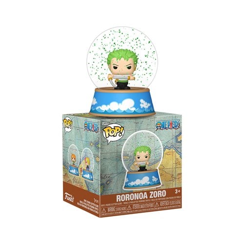 One Piece Mini Glitter Globe