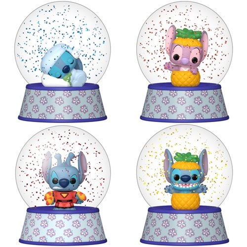 Lilo & Stitch Mini Glitter Globe