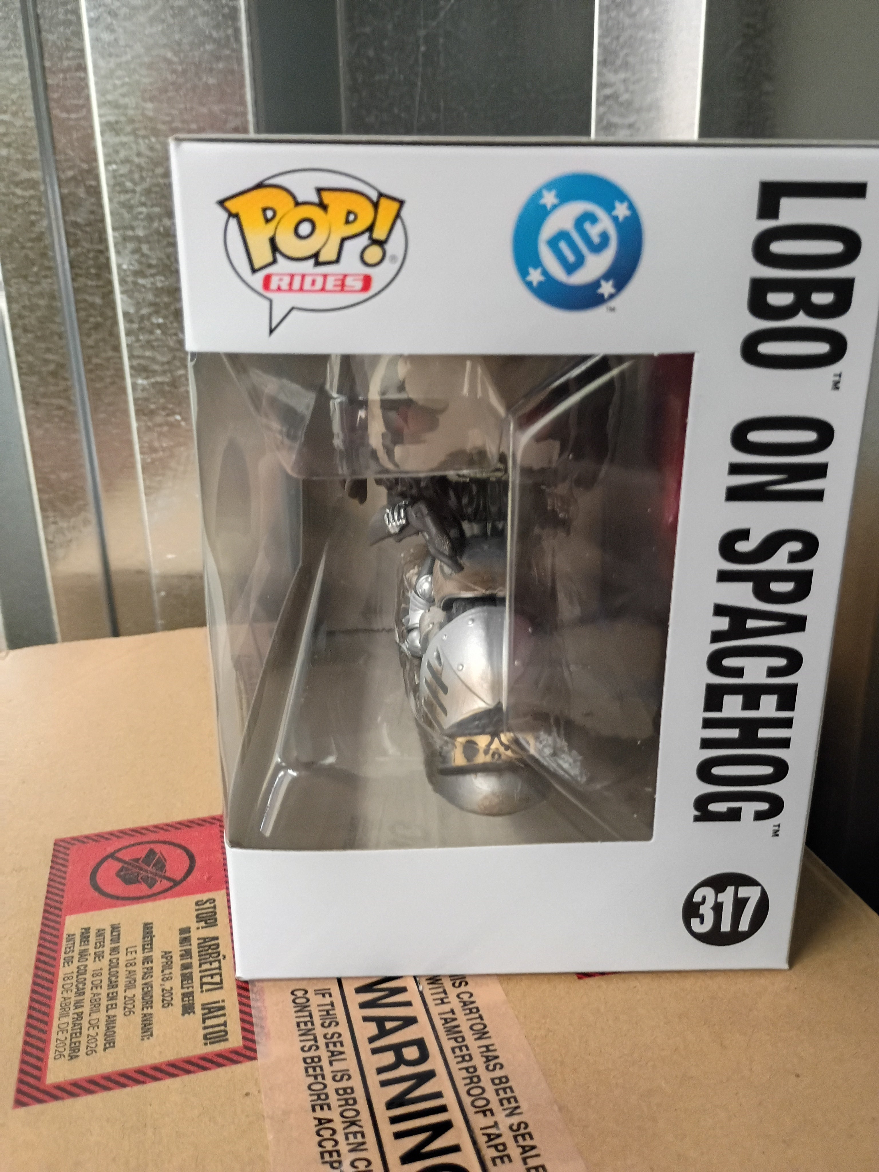 Supergirl (2026) Lobo on The Spacehog Funko Pop! Ride #317