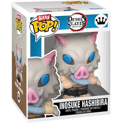 Demon Slayer Inosuke Hashibira and Zenitsu Agatsuma Funko Bitty Pop! Mini-Figure 2-Pack